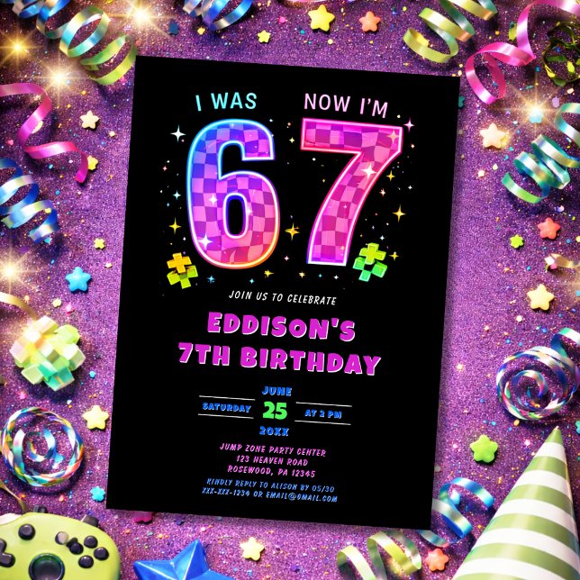 Invitación de cumpleaños de 'Tenía 6 años ahora te (Subido por el creador)