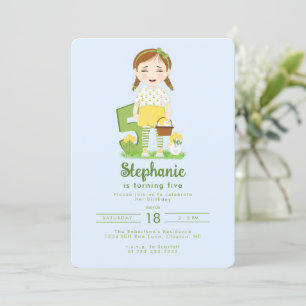 Invitación de cumpleaños de Tulip