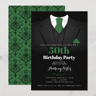 Invitación de cumpleaños de Tuxedo