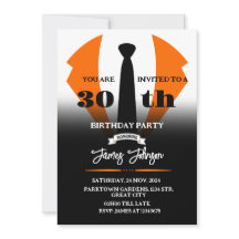 Invitación de cumpleaños de Tuxedo