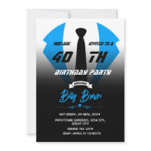 Invitación de cumpleaños de Tuxedo