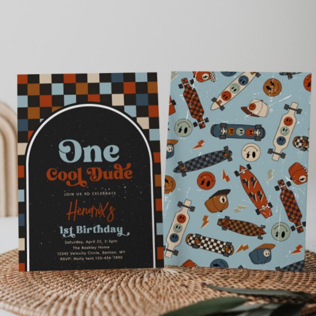 Invitación de cumpleaños de un compañero de patina (Subido por el creador)