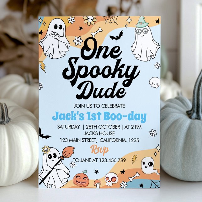 Invitación de cumpleaños de un tipo fantasma (Subido por el creador)