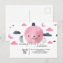 invitación de cumpleaños de una pequeña y linda ca