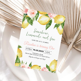 Invitación de Cumpleaños de Verano Divertida con L