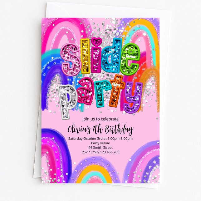 Invitación de cumpleaños de verano para fiesta en  (Subido por el creador)