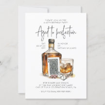 Invitación de cumpleaños de Whiskey