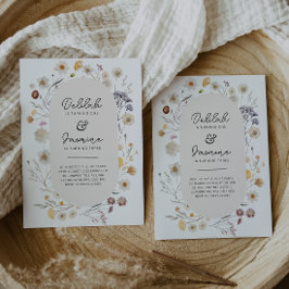 Invitación de cumpleaños de Wildflower Joint