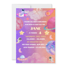 Invitación de cumpleaños del Chica del Explorador 