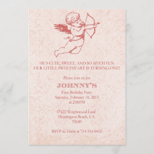 Invitación de cumpleaños del El día de San Valentí