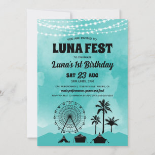 Invitación de cumpleaños del Festival de Música Tu