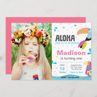 Invitación de cumpleaños del Fiesta de la Piscina 