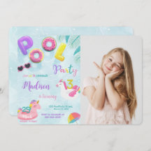 Invitación de cumpleaños del grupo, invitación a l