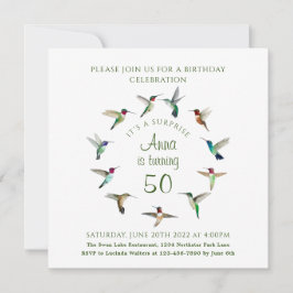 Invitación de cumpleaños del personalizado