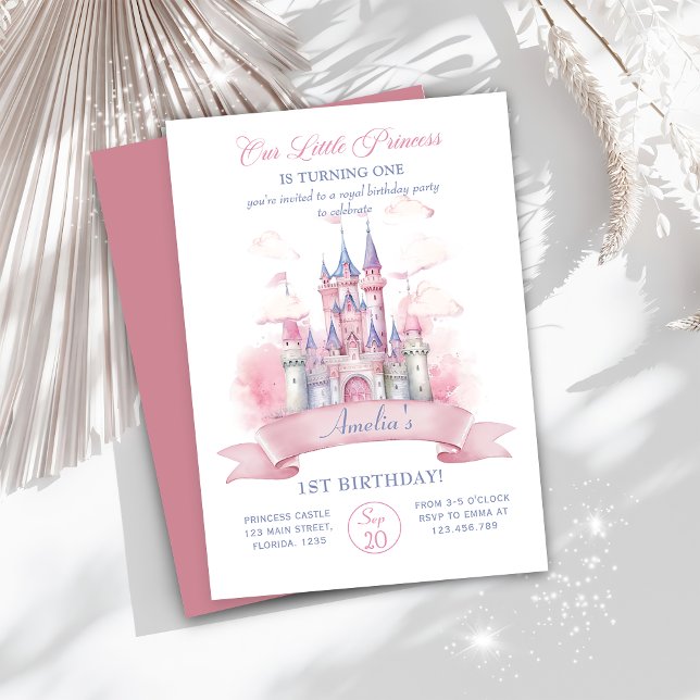 Invitación de cumpleaños del Reino del Castillo Ro (Subido por el creador)