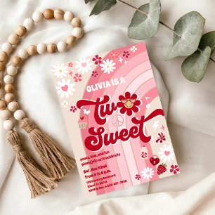 Invitación de cumpleaños demasiado dulce