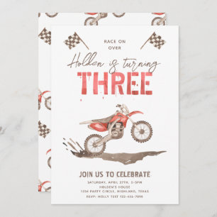 Invitación de cumpleaños demasiado rápida 3 cump