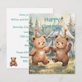 Invitación de cumpleaños digital descarga doble os
