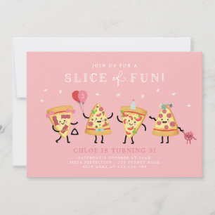 Invitación de cumpleaños divertida para fiesta de 