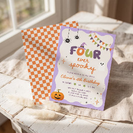 Invitación de cumpleaños divertida y espeluznante