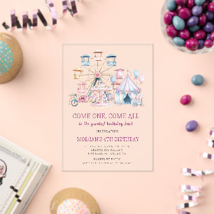 Invitación de Cumpleaños Económica y Divertida de 