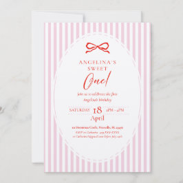 Invitación de cumpleaños elegante para el primer a