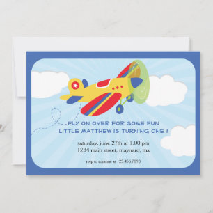Invitación de cumpleaños elevado