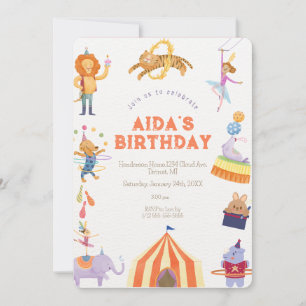 Invitación de cumpleaños espectacular