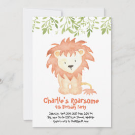 Invitación de cumpleaños extraordinaria