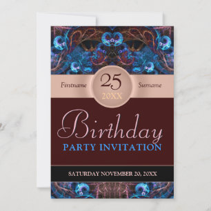 Invitación de cumpleaños Fantasy Dreams