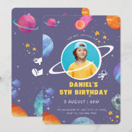 Invitación de Cumpleaños Feliz