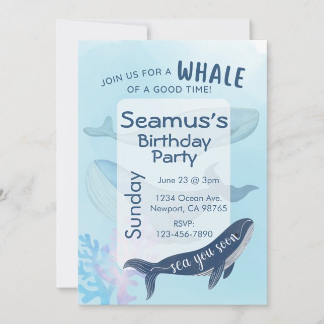 Invitación de cumpleaños feliz personalizada balle (Anverso)