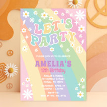 Invitación de cumpleaños fiesta