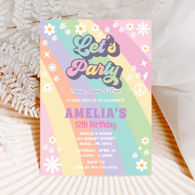 Invitación de cumpleaños fiesta (Subido por el creador)