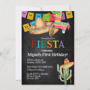 invitación de cumpleaños Fiesta