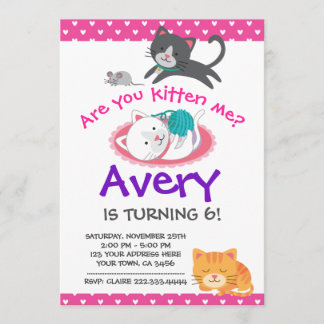Invitación de cumpleaños, fiesta de adopción Masco