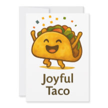 Invitación de cumpleaños Fiesta linda Taco 'Bout a