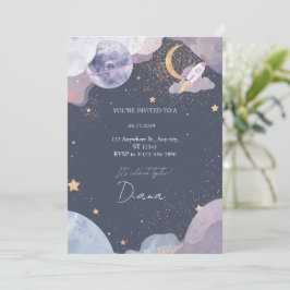Invitación de cumpleaños Galaxia Espacial