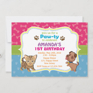 Invitación de cumpleaños insignificante