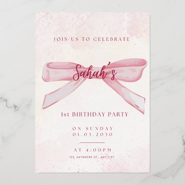 Invitación de cumpleaños inspirada en la cosecha | (Anverso)