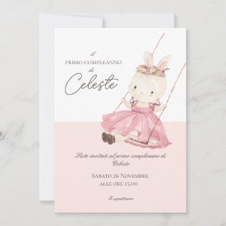 Invitación de cumpleaños | Invitación al bautismo