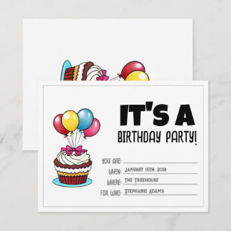 Invitación de cumpleaños | Invitación personalizab