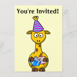 Invitación de cumpleaños invitada