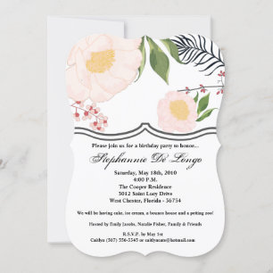 Invitación de cumpleaños las 24 horas, los 7 días 