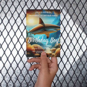 Invitación de cumpleaños Majestad de las Profundid