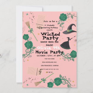 Invitación de cumpleaños malvada
