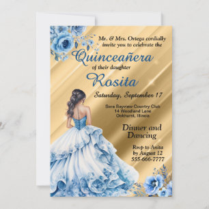 invitación de cumpleaños número 15 latina Quinceañ