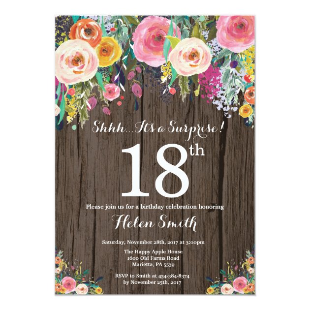 Cumpleaños 18 Numero Para Dedicatoria