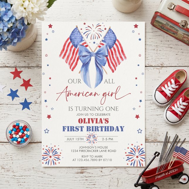 Invitación de cumpleaños número 1 de Chica totalme (Subido por el creador)