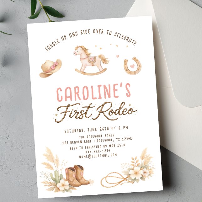 Invitación de cumpleaños número 1 de la primera va (Subido por el creador)